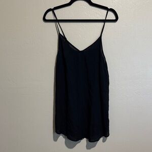 Free people share black slip loose fit